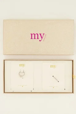 Giftbox Suspender & Ringen Set