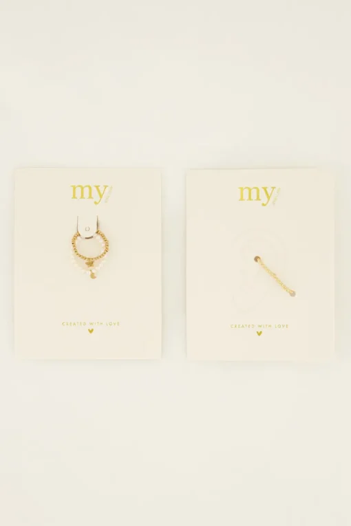 Giftbox Suspender & Ringen Set