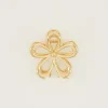 Gouden Bloem Haarclip