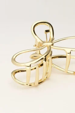 Gouden Strik Haarclip