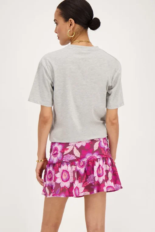 Grijs T-shirt "Paris Mon Amour"