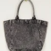Grijze Denim Mini Shopper