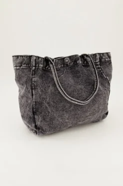Grijze Denim Mini Shopper
