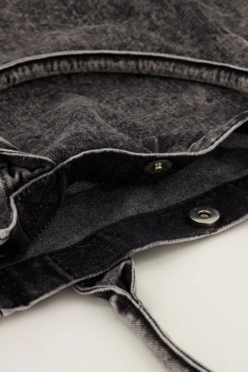 Grijze Denim Mini Shopper