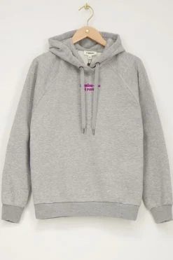 Grijze Hoodie Emmène-moi à Paris
