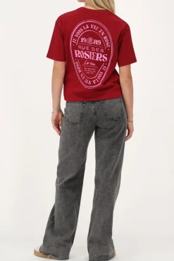Grijze Jeans Met Wijde Pijpen & Studs