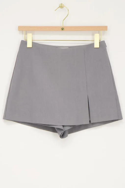 Grijze Skort Met Mini Split