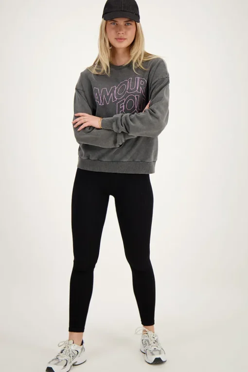 Grijze Sweater Amour Fou
