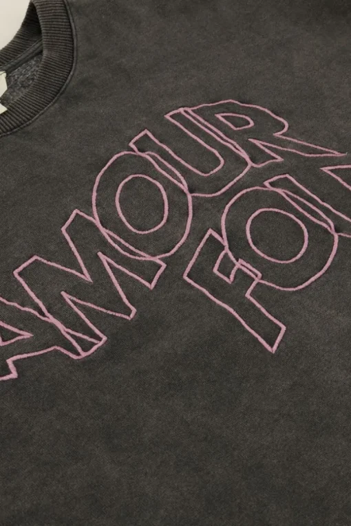 Grijze Sweater Amour Fou