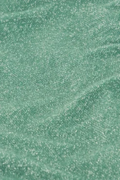 Groen Bikini Broekje Met Lurex En Strikbandjes