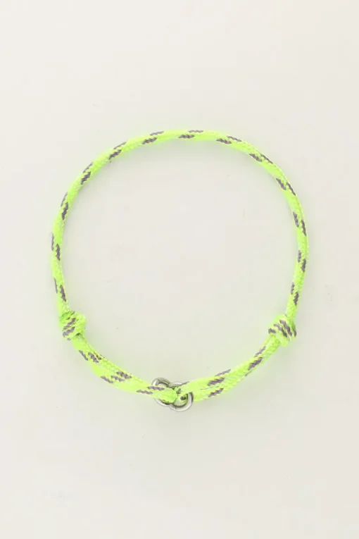 Groene Armband Mini Met Ringetjes