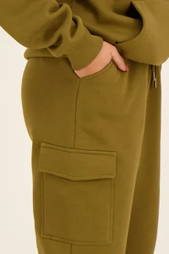 Groene Cargo Joggingbroek