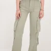 Groene Jeans Met Cargo Zakken