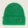 Groene Muts Gebreid