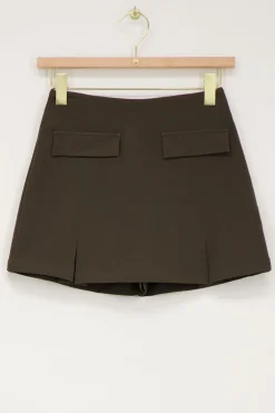 Groene Skort Met Zakken