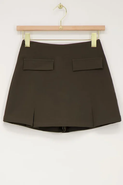 Groene Skort Met Zakken