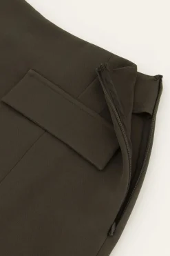 Groene Skort Met Zakken