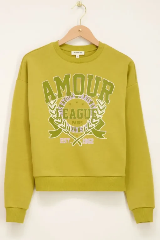 Groene Sweater Amour