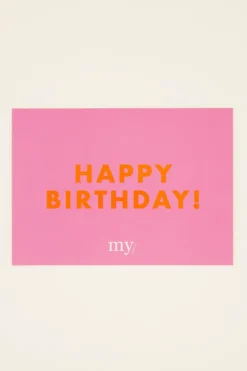 Happy Birthday Kaart