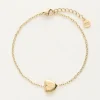 Hart Armband Met Initial