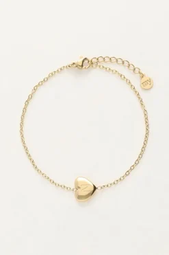 Hart Armband Met Initial
