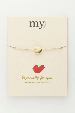 Hart Armband Met Initial