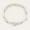 Iconic Schakelarmband Met Groot Slot