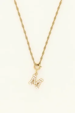 Initial Bedel Met Parels