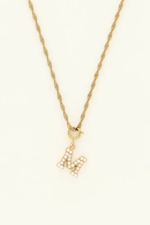 Initial Bedel Met Parels
