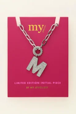 Initial Strass Ketting
