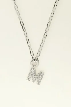Initial Strass Ketting