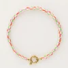 Island Groene Kralen Armband Met Slotje