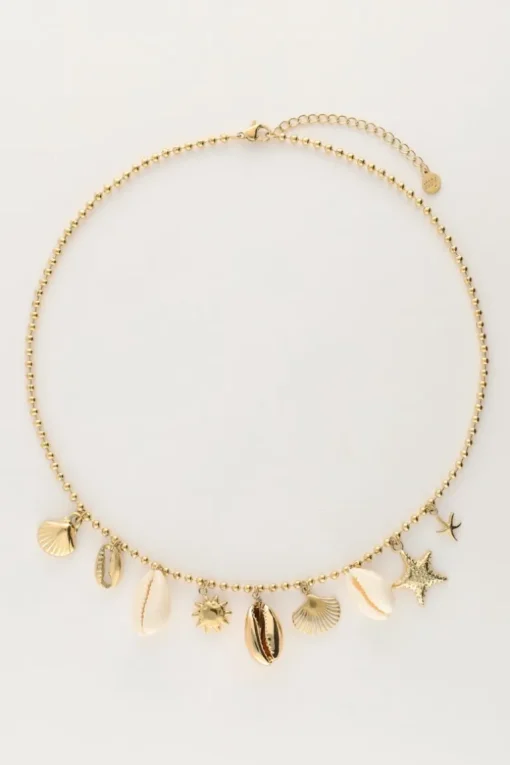 Island Ketting Met Schelpen En Bedels