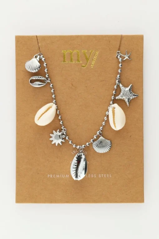 Island Ketting Met Schelpen En Bedels