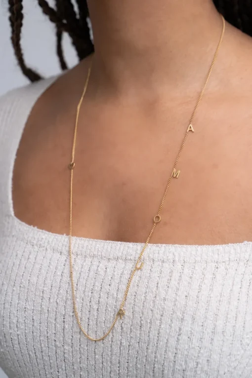Ketting Met Amour Letters