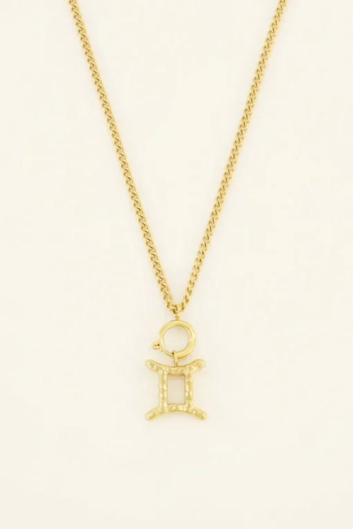 Ketting Met Chunky Sterrenbeeld Bedel