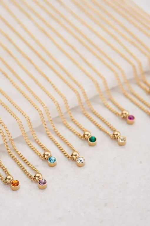 Ketting Met Geboortesteen
