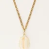 Ketting Met Schelp En Parels
