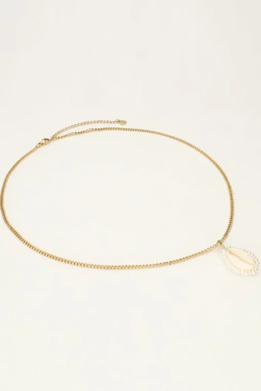 Ketting Met Schelp En Parels