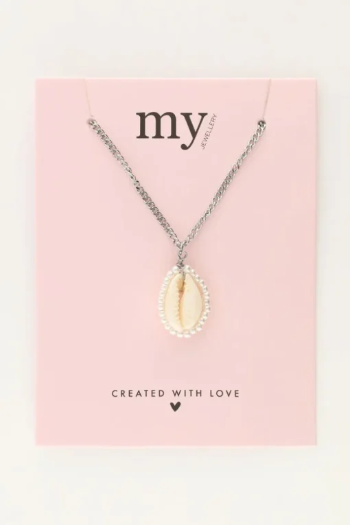 Ketting Met Schelp En Parels