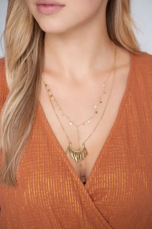 Ketting Y-vorm Sterretjes