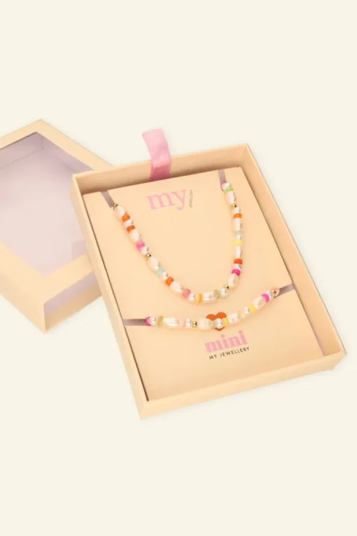 Kindergiftbox Parel Ketting & Armband