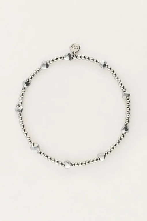 Kralen Armband Met Hartjes