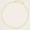 Lange Ketting Met Ronde Schakels