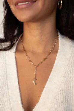 Lange Schakelketting Met Maan