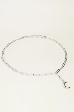 Lange Schakelketting Met Maan