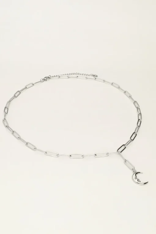 Lange Schakelketting Met Maan