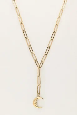 Lange Schakelketting Met Maan