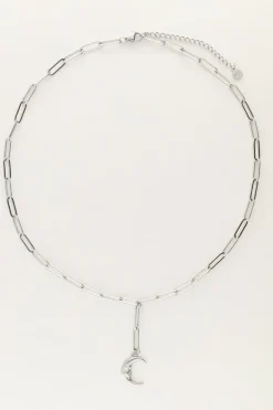 Lange Schakelketting Met Maan