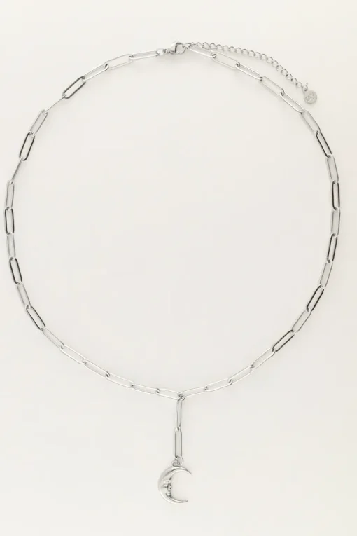Lange Schakelketting Met Maan